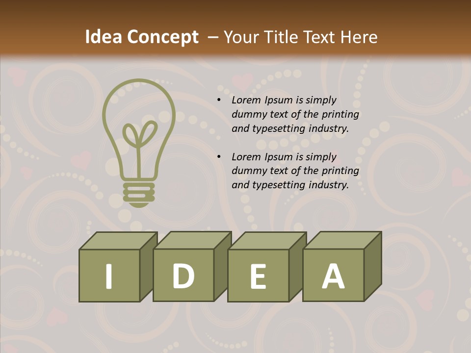 Design Clipart Creative PowerPoint Template