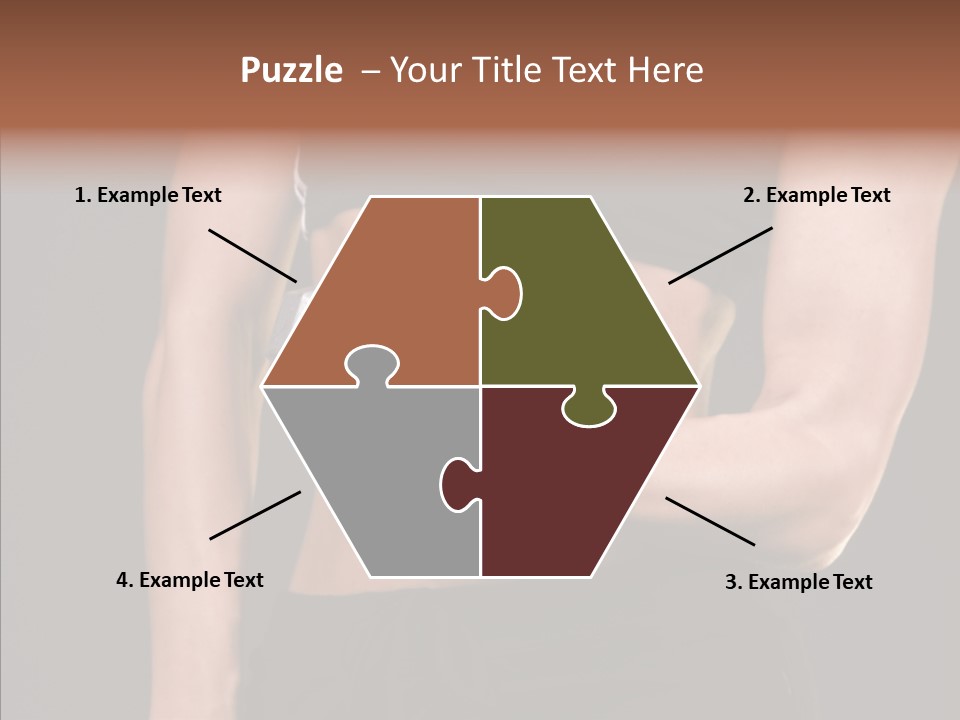 Trim Sexy Midriff PowerPoint Template