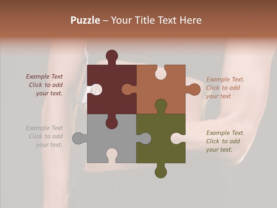 Trim Sexy Midriff PowerPoint Template