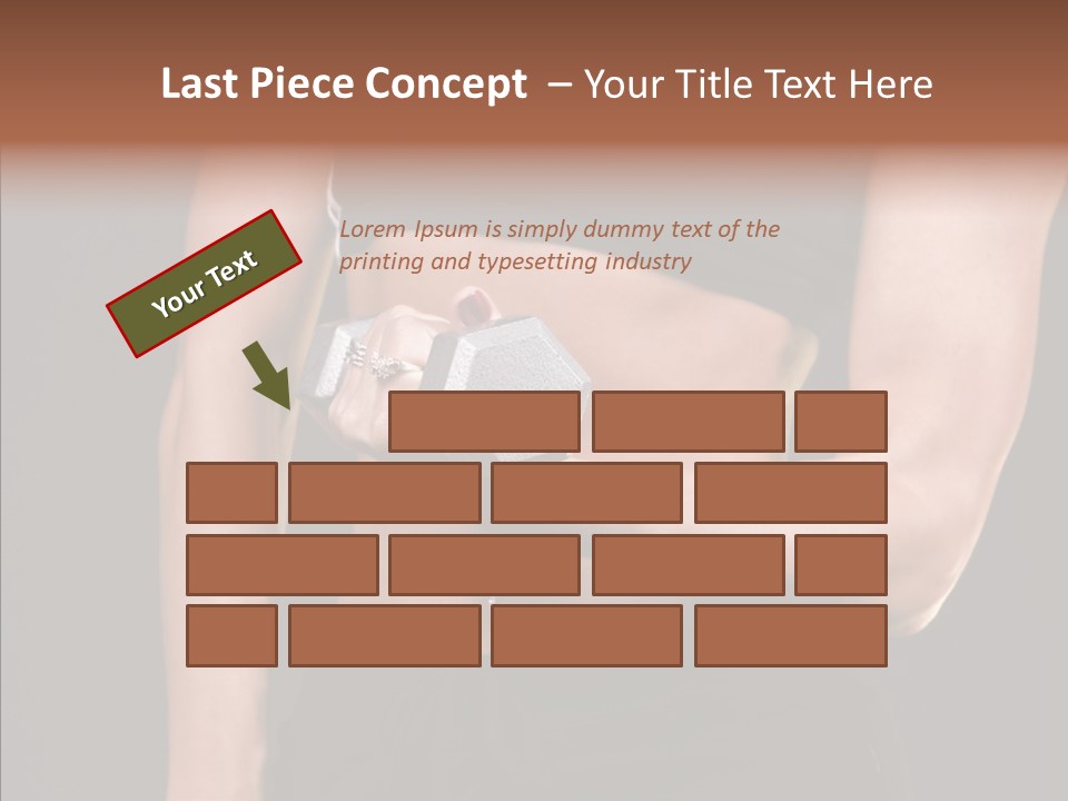 Trim Sexy Midriff PowerPoint Template