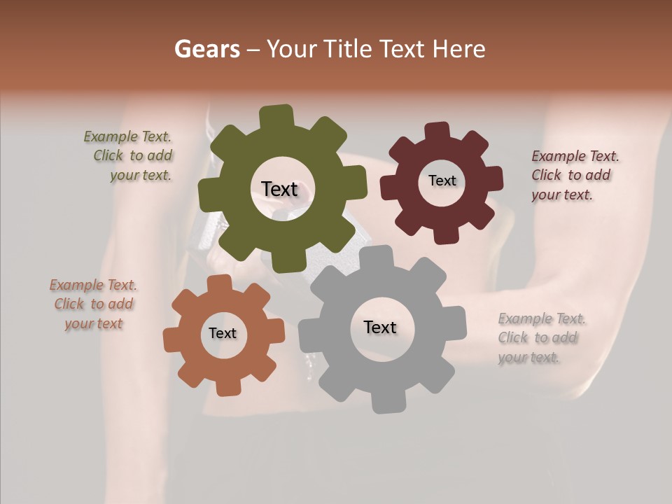 Trim Sexy Midriff PowerPoint Template