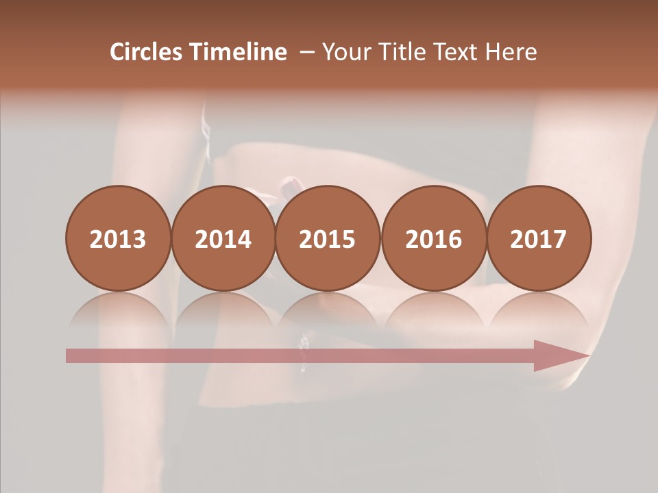 Trim Sexy Midriff PowerPoint Template