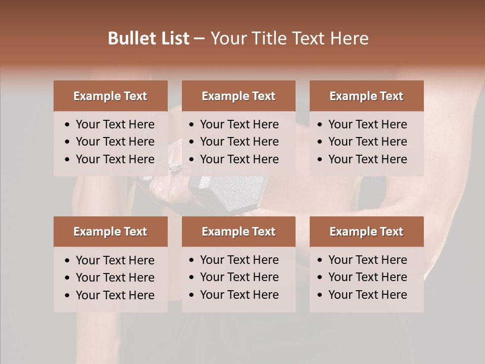 Trim Sexy Midriff PowerPoint Template