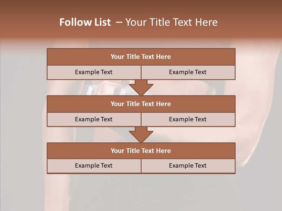 Trim Sexy Midriff PowerPoint Template