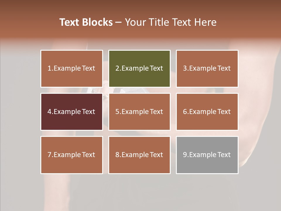 Trim Sexy Midriff PowerPoint Template