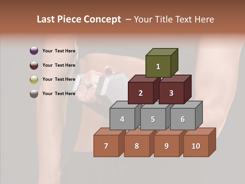 Trim Sexy Midriff PowerPoint Template