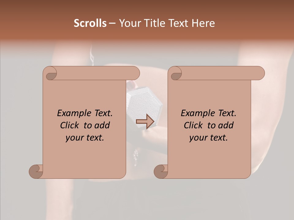 Trim Sexy Midriff PowerPoint Template