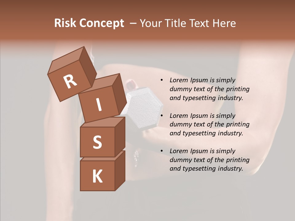 Trim Sexy Midriff PowerPoint Template