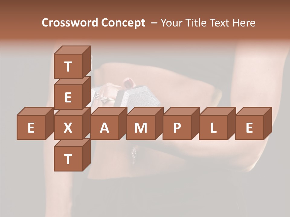 Trim Sexy Midriff PowerPoint Template