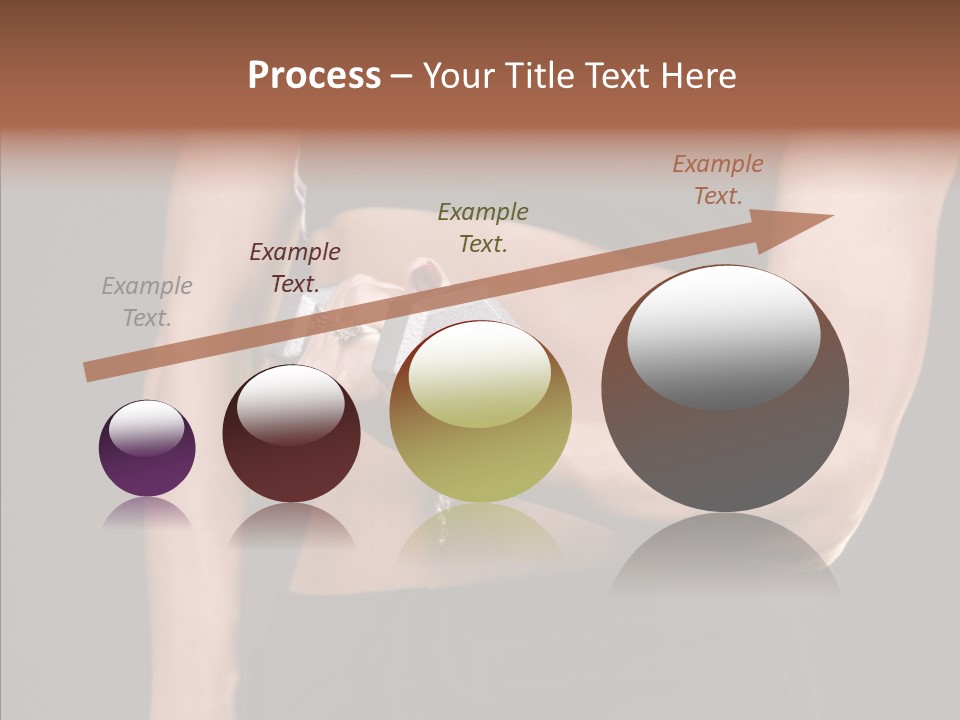 Trim Sexy Midriff PowerPoint Template