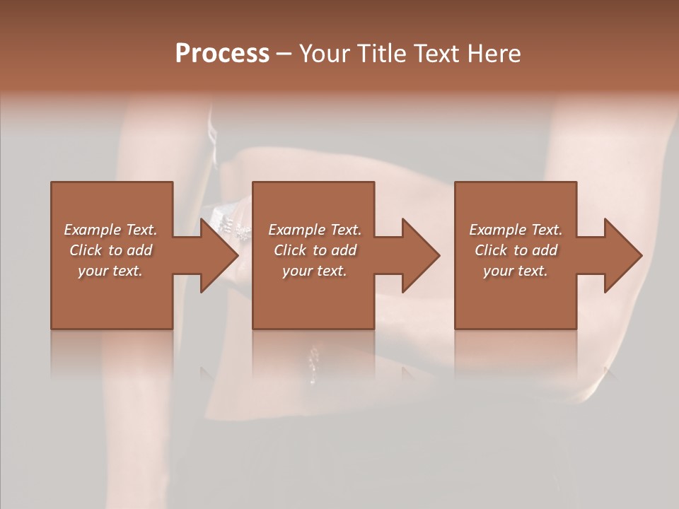 Trim Sexy Midriff PowerPoint Template