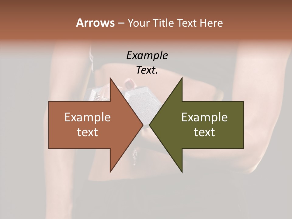 Trim Sexy Midriff PowerPoint Template