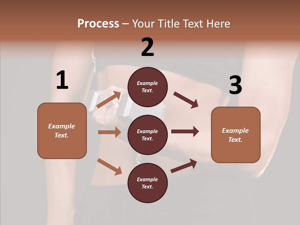 Trim Sexy Midriff PowerPoint Template