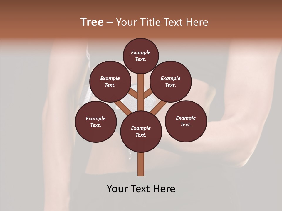 Trim Sexy Midriff PowerPoint Template