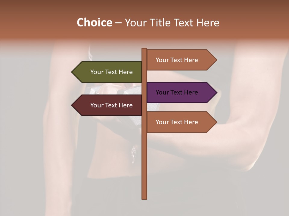 Trim Sexy Midriff PowerPoint Template