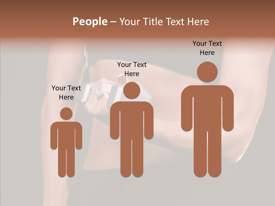 Trim Sexy Midriff PowerPoint Template