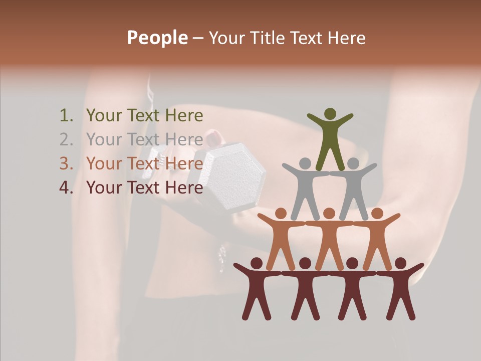 Trim Sexy Midriff PowerPoint Template