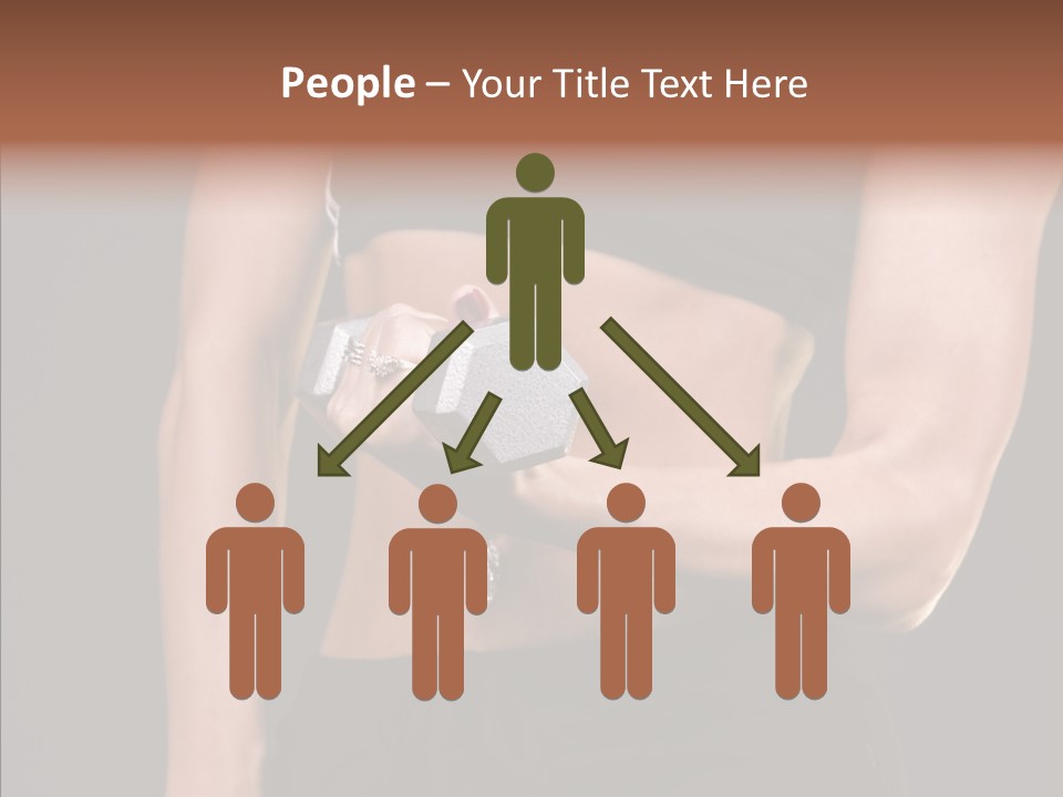 Trim Sexy Midriff PowerPoint Template