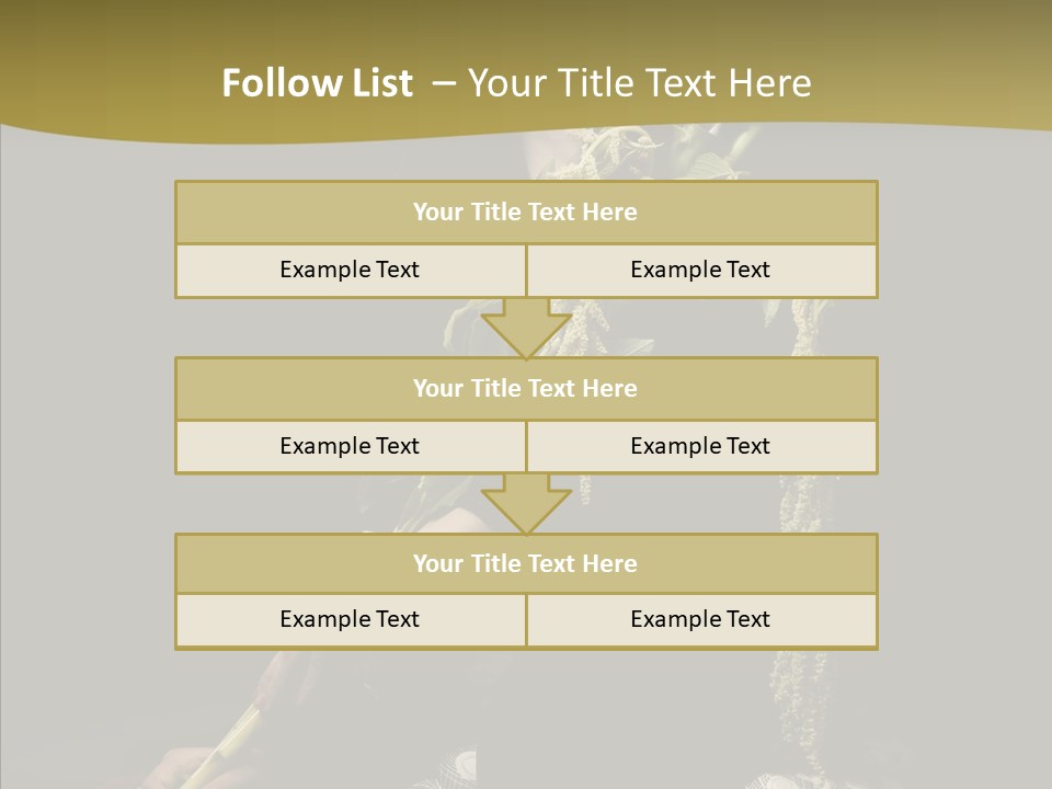 Girl Femininity Indonesian PowerPoint Template