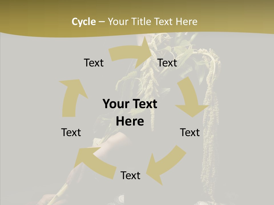 Girl Femininity Indonesian PowerPoint Template