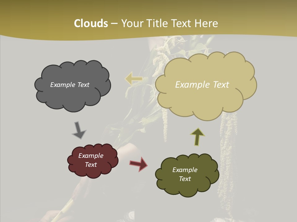 Girl Femininity Indonesian PowerPoint Template