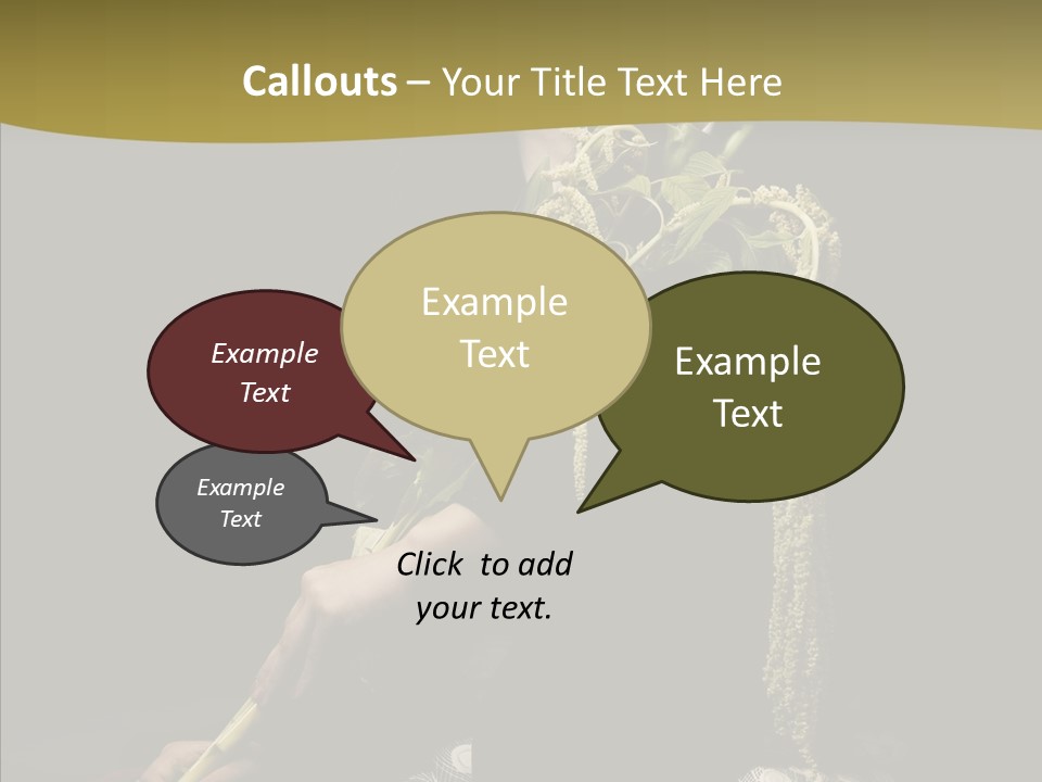 Girl Femininity Indonesian PowerPoint Template