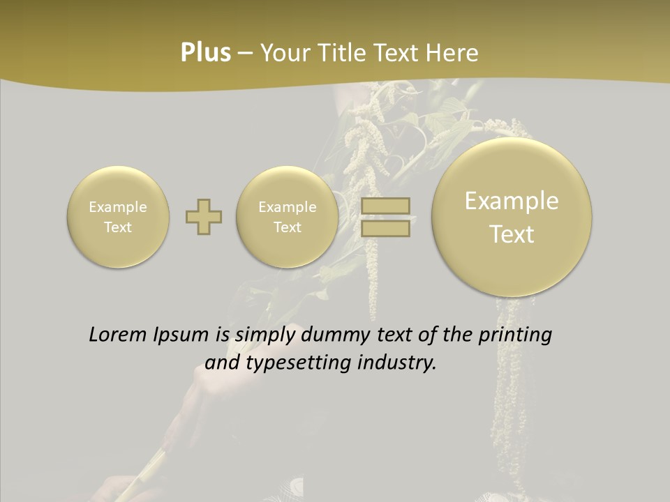 Girl Femininity Indonesian PowerPoint Template