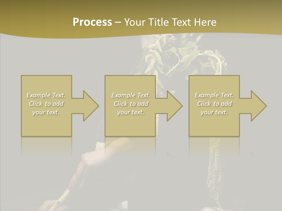 Girl Femininity Indonesian PowerPoint Template