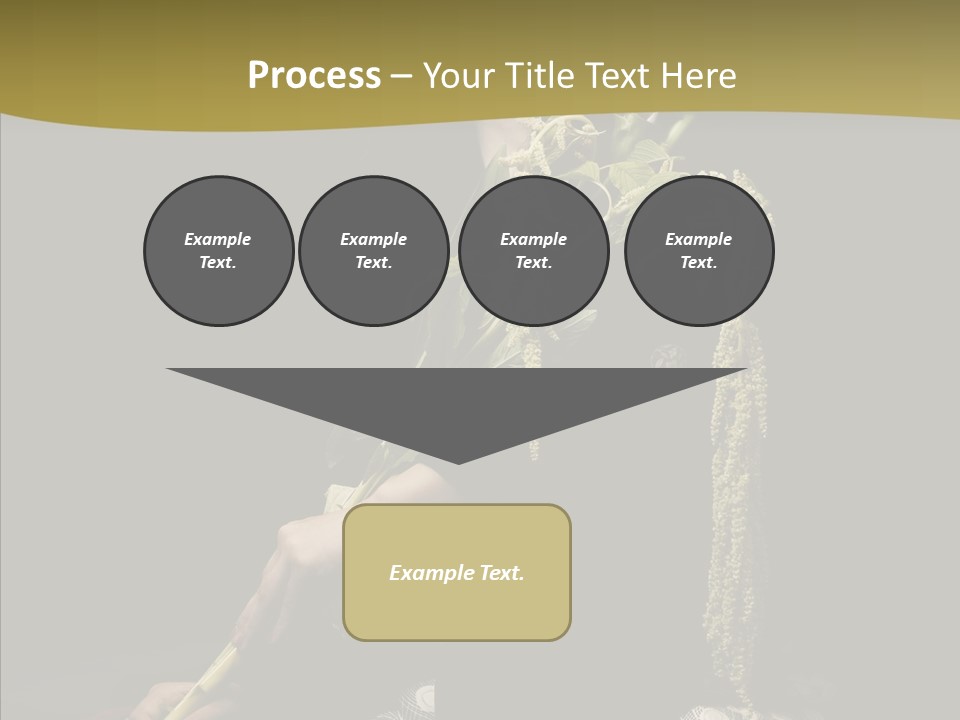 Girl Femininity Indonesian PowerPoint Template