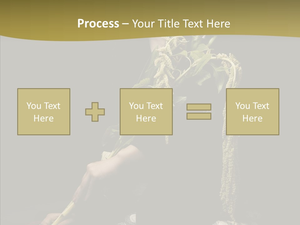 Girl Femininity Indonesian PowerPoint Template