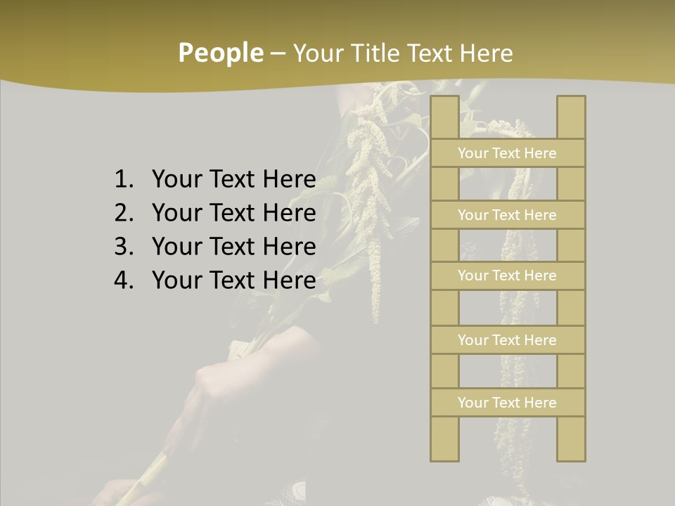 Girl Femininity Indonesian PowerPoint Template