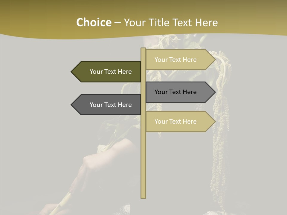 Girl Femininity Indonesian PowerPoint Template