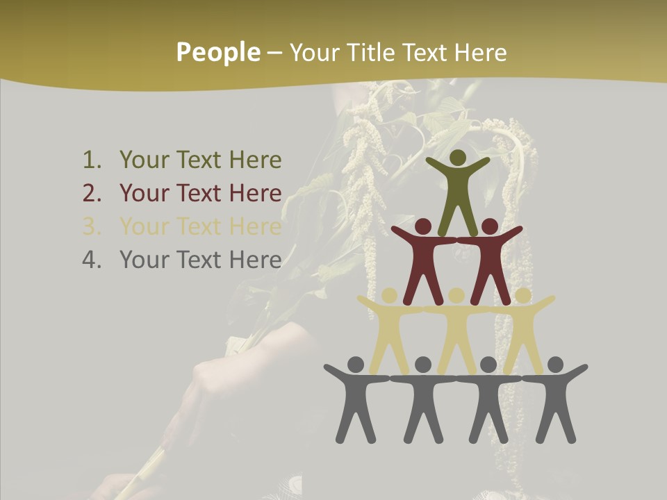 Girl Femininity Indonesian PowerPoint Template