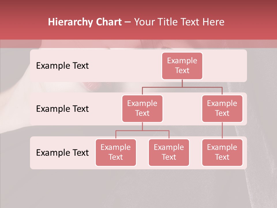 Face Young Sensuality PowerPoint Template