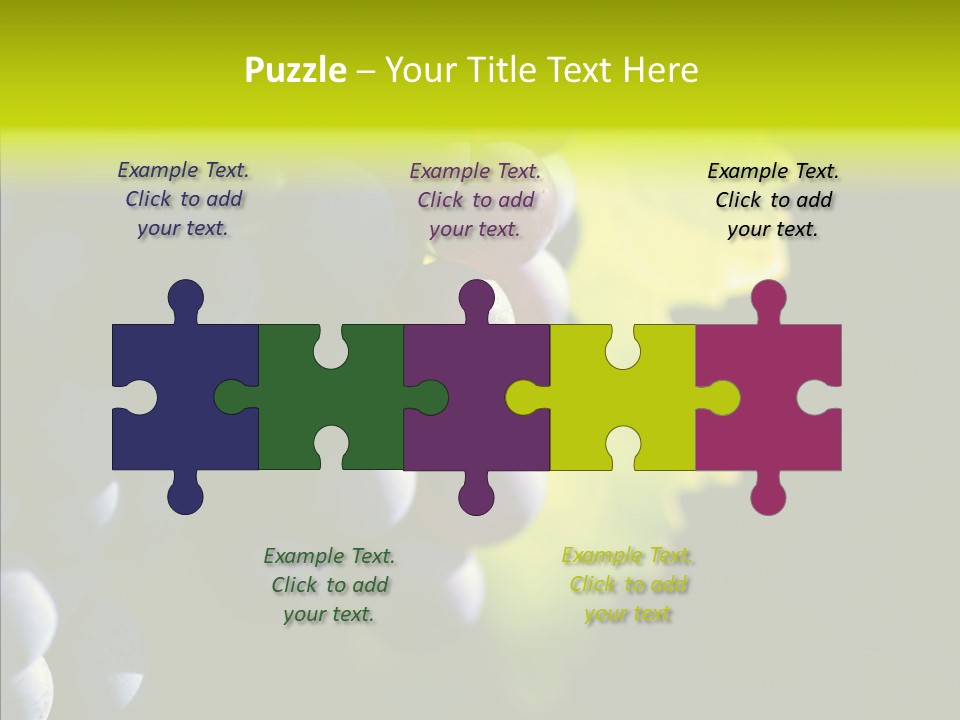 Fruitful Nature Wineyard PowerPoint Template