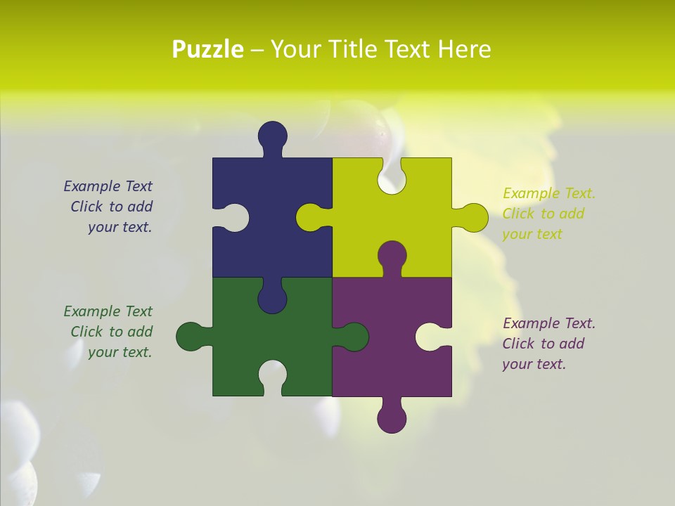 Fruitful Nature Wineyard PowerPoint Template