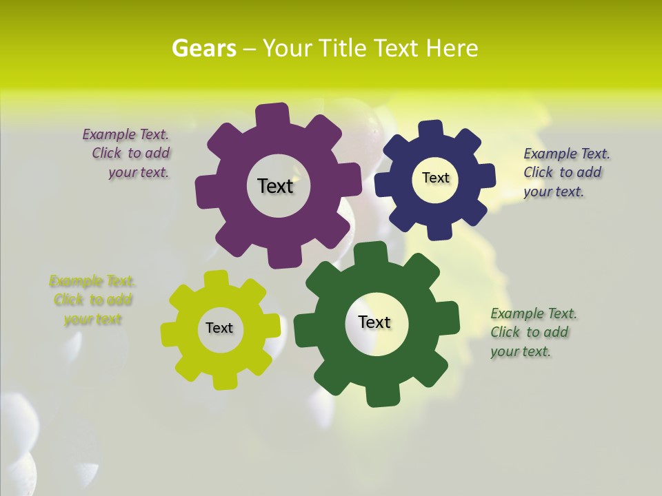 Fruitful Nature Wineyard PowerPoint Template
