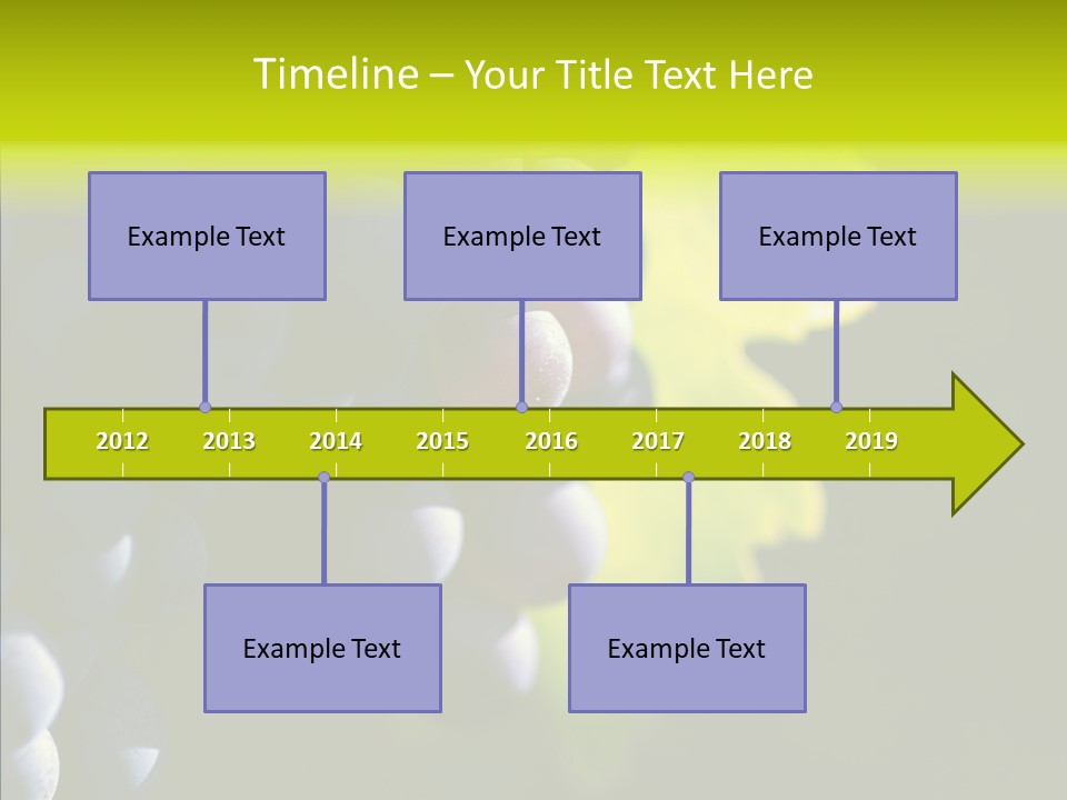 Fruitful Nature Wineyard PowerPoint Template