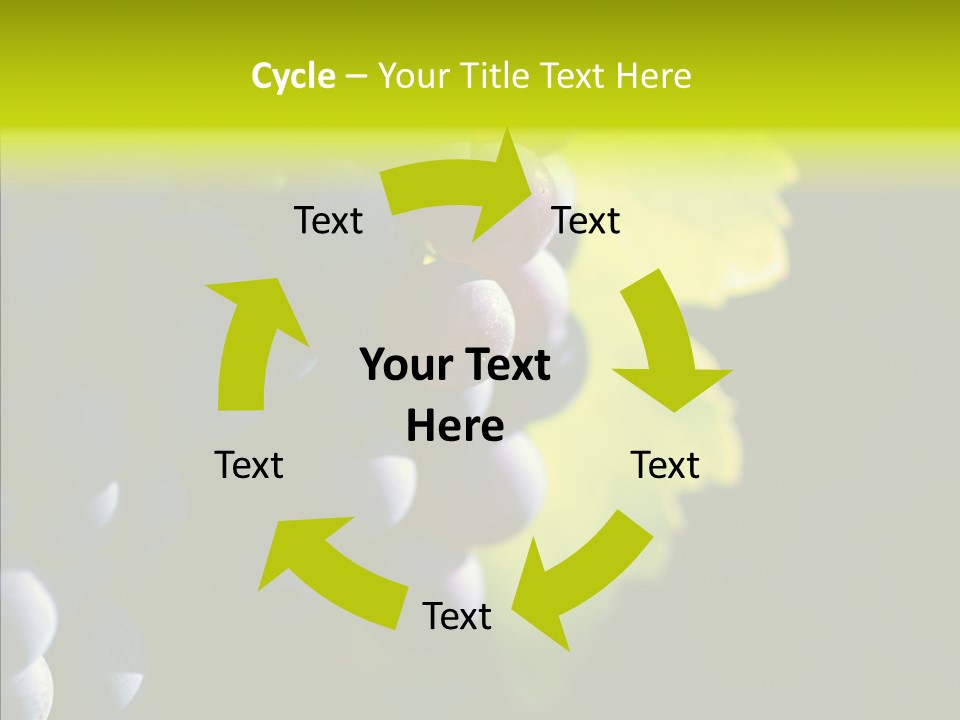 Fruitful Nature Wineyard PowerPoint Template