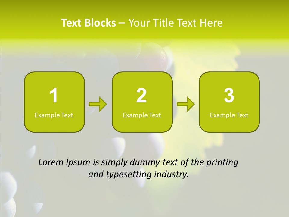 Fruitful Nature Wineyard PowerPoint Template
