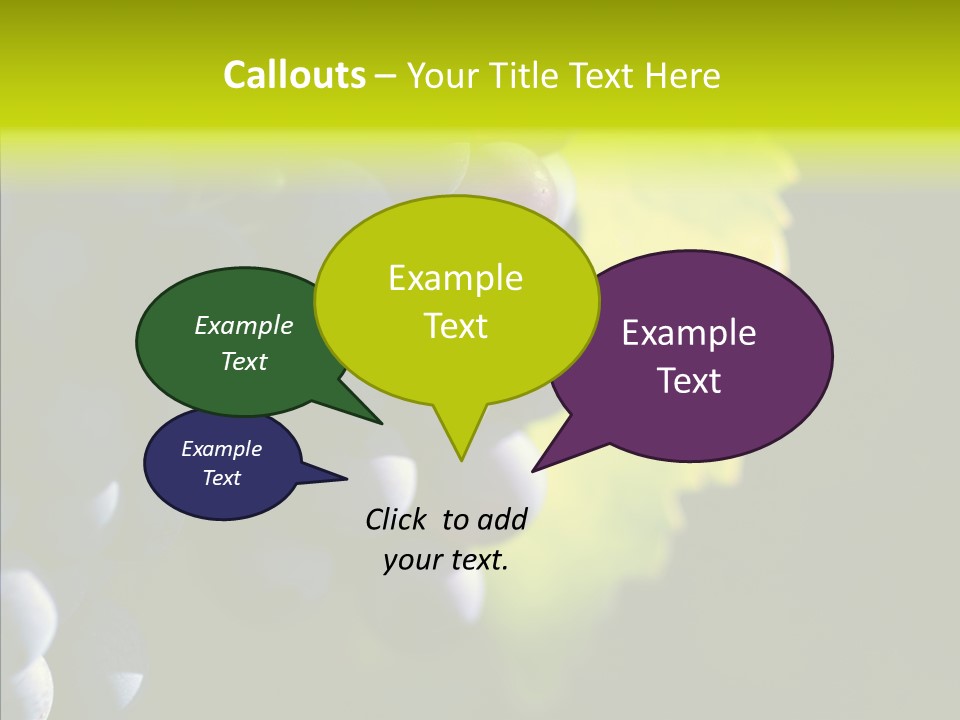 Fruitful Nature Wineyard PowerPoint Template