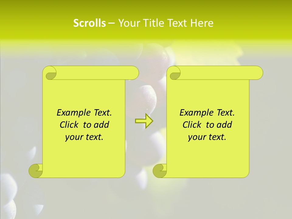Fruitful Nature Wineyard PowerPoint Template