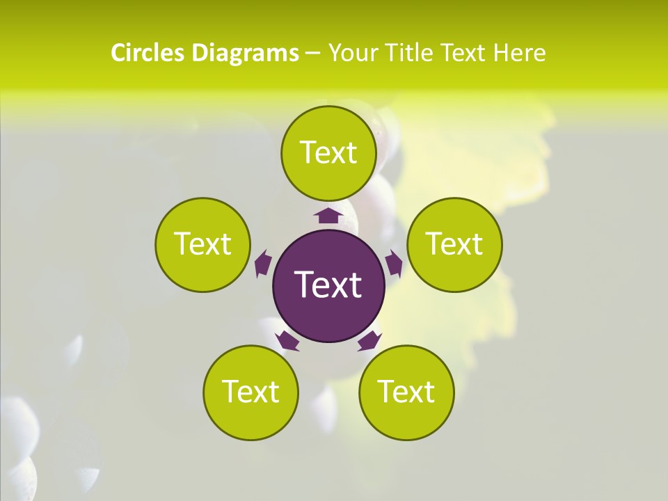 Fruitful Nature Wineyard PowerPoint Template