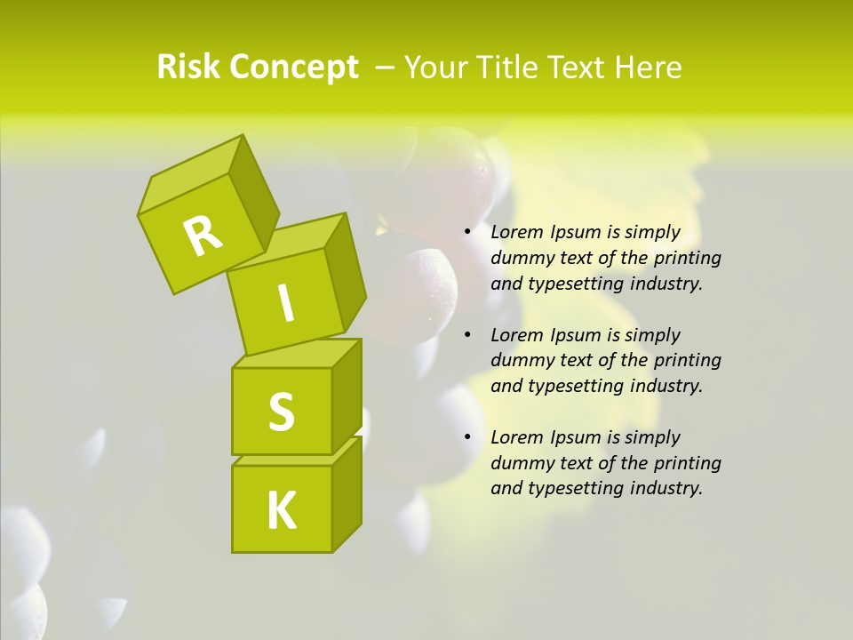 Fruitful Nature Wineyard PowerPoint Template