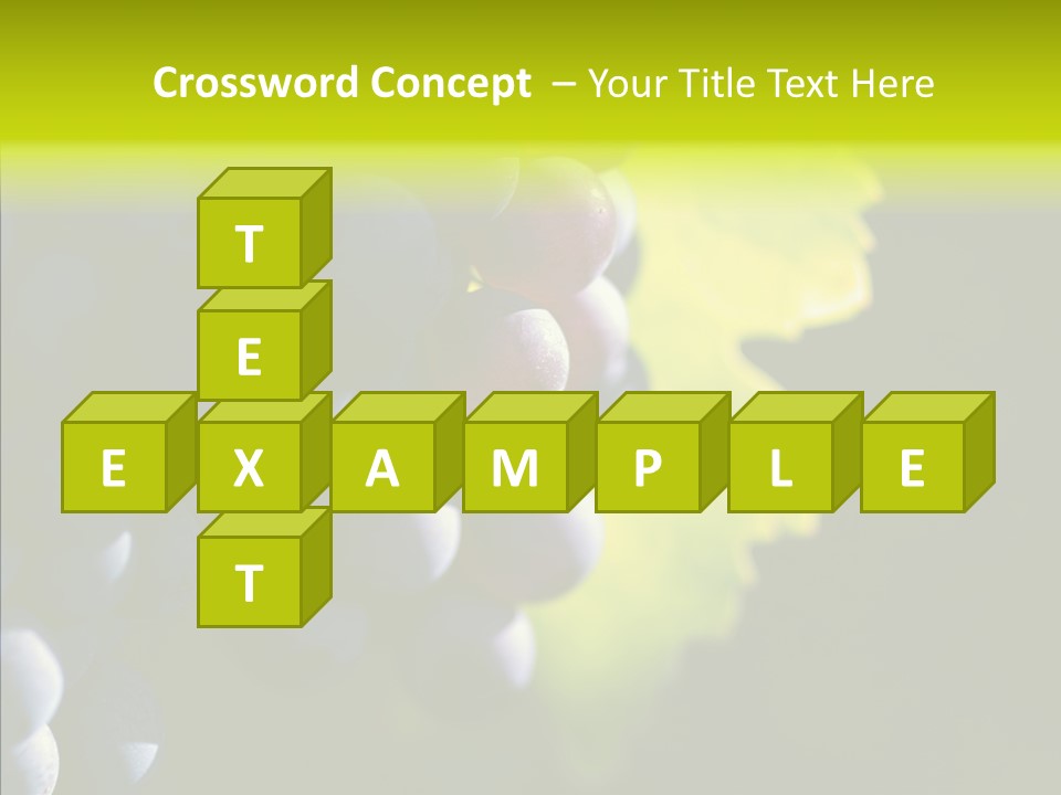 Fruitful Nature Wineyard PowerPoint Template