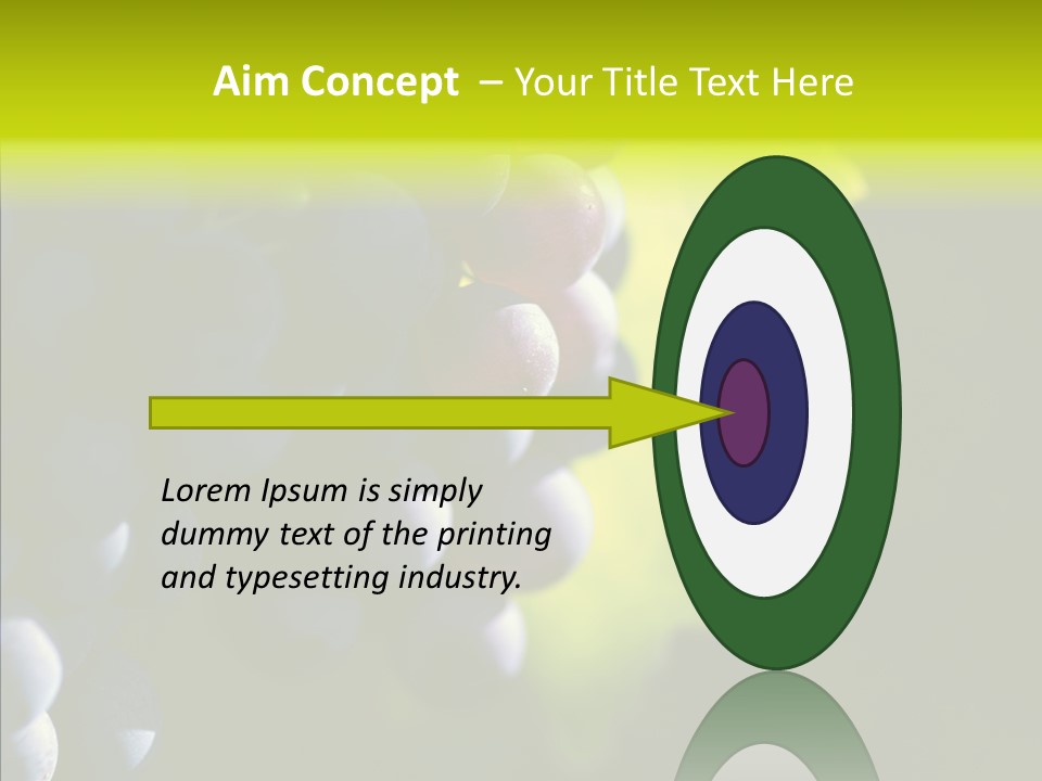 Fruitful Nature Wineyard PowerPoint Template