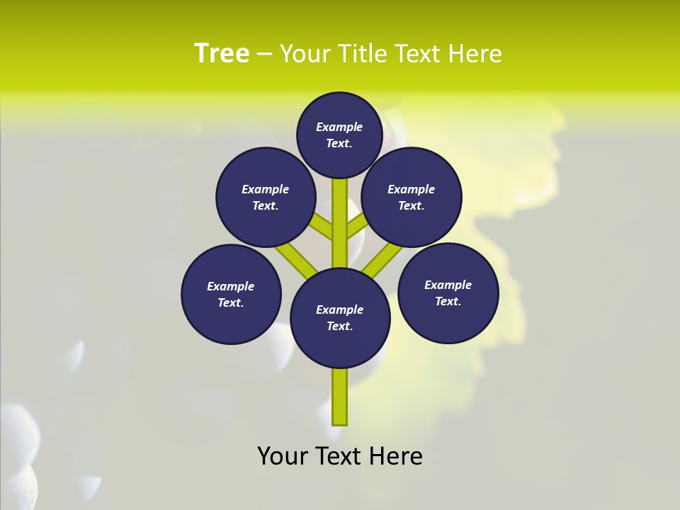 Fruitful Nature Wineyard PowerPoint Template