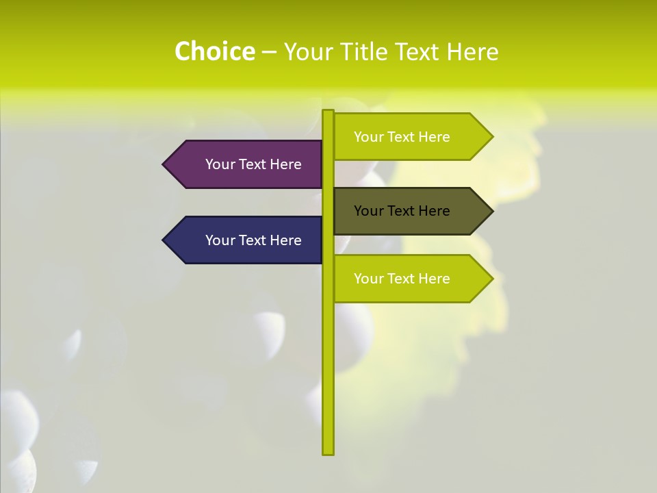 Fruitful Nature Wineyard PowerPoint Template