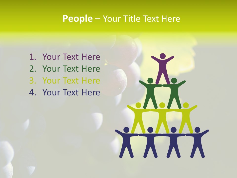 Fruitful Nature Wineyard PowerPoint Template