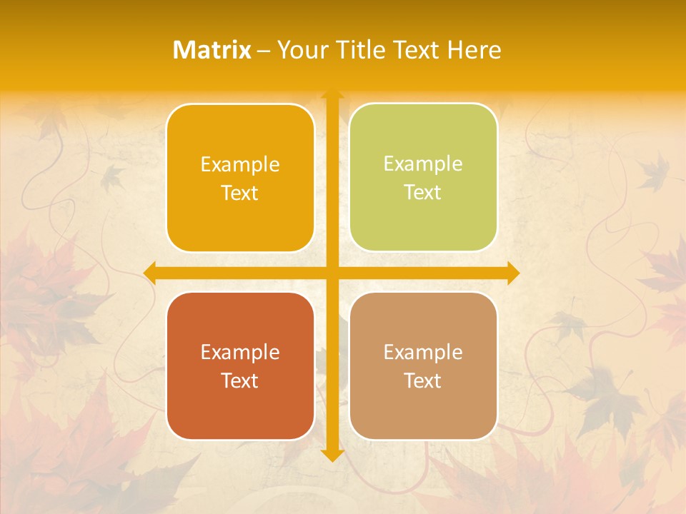 Yellow Black Decay PowerPoint Template